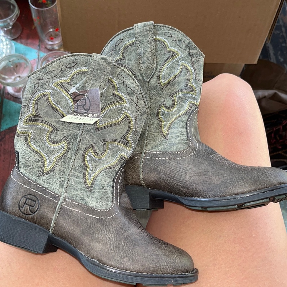Roper boots toddler boys size 10